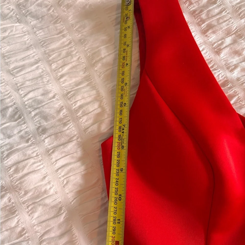 Terani Couture Red Fit and Flare Mini Dress - Picture 9 of 10
